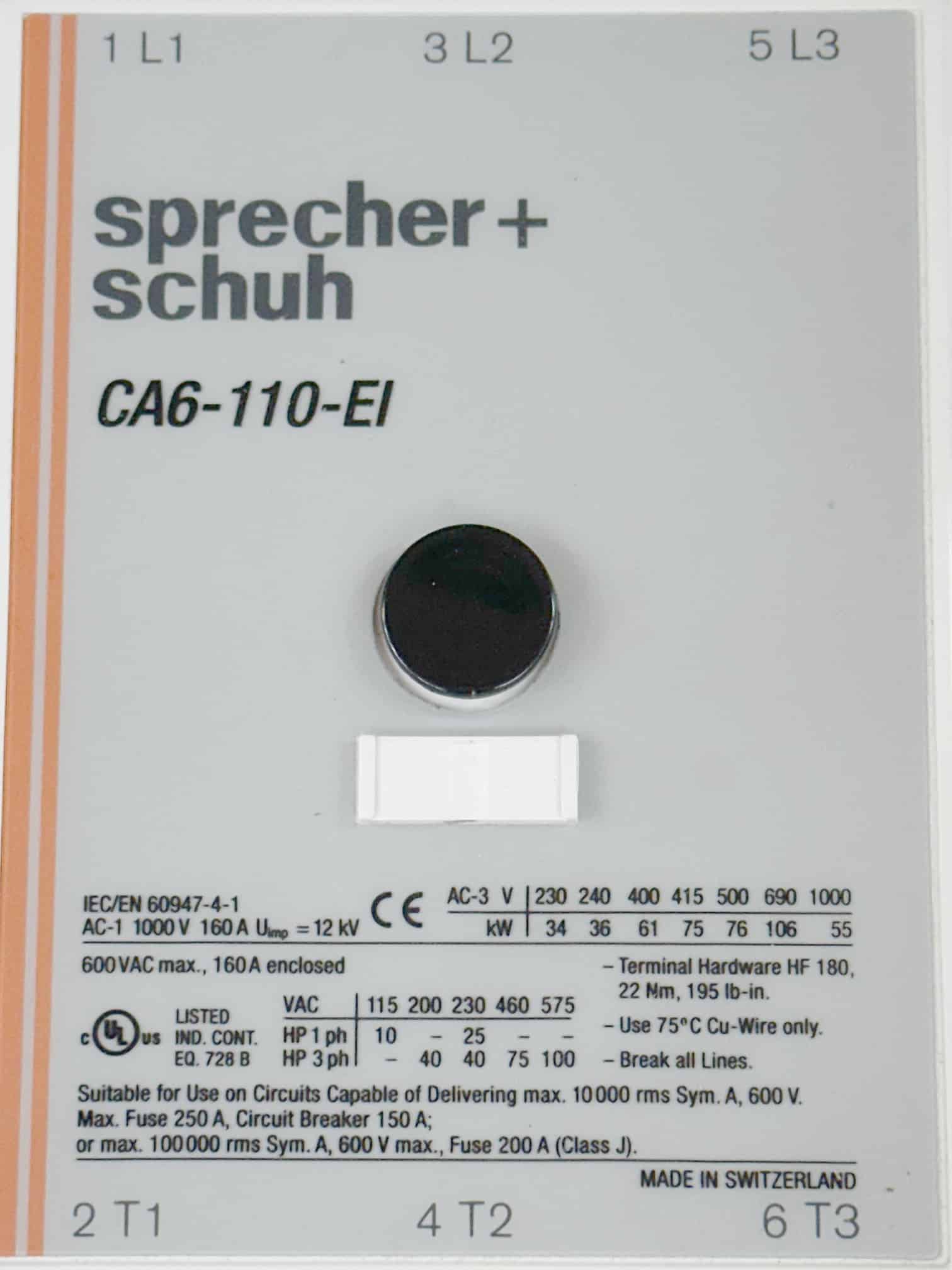 Sprecher Schuh CA6110EI - Image 3