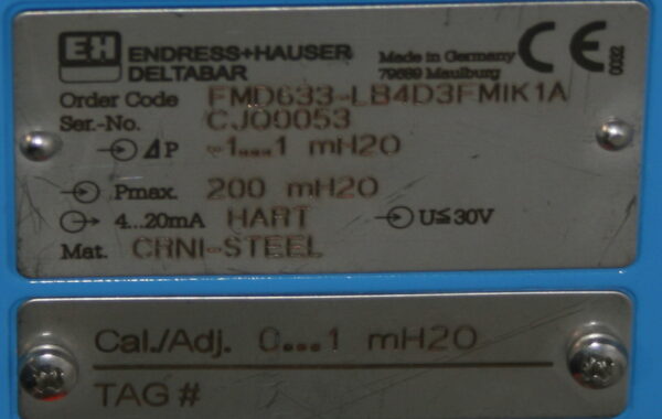 Endress Hauser FMD633 - Image 2