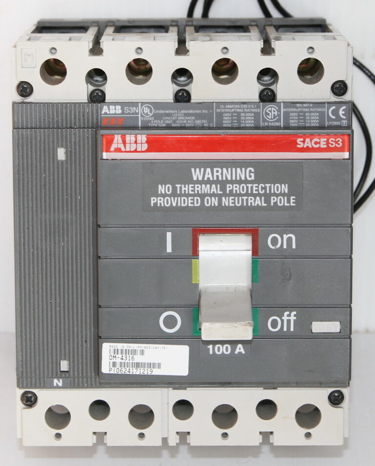 Interruttore Automatico ABB SACE S3N &ndash; Usato Ma In Buone Condizioni