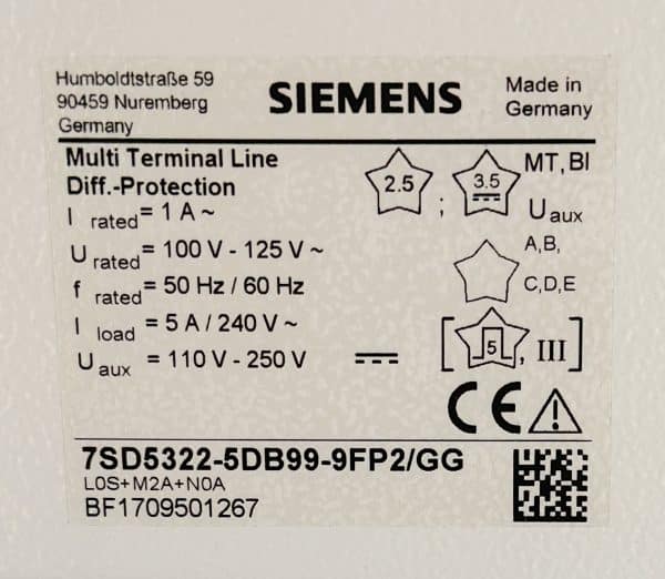 Siemens 7SD5 - Image 5