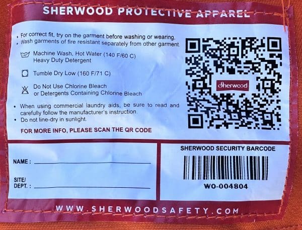 Sherwood Safe-12 Jacket - Image 6