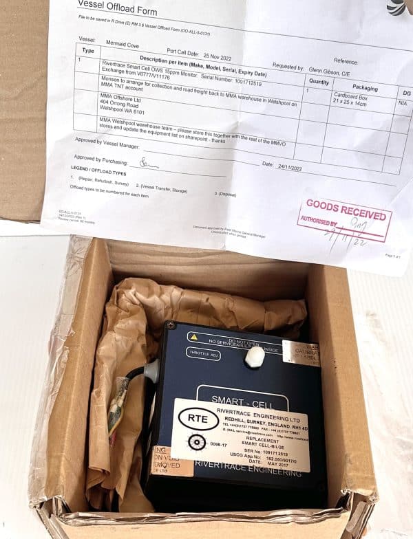 Rivertrace Smartbilge Cell