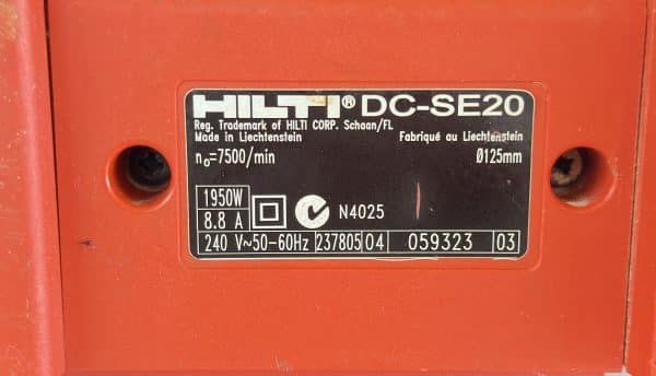 Hilti DCSE20 - Image 6