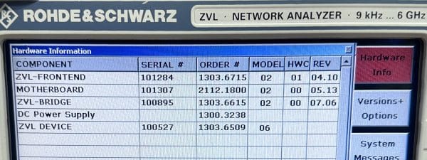 Rohde and Schwarz ZVL - Image 2