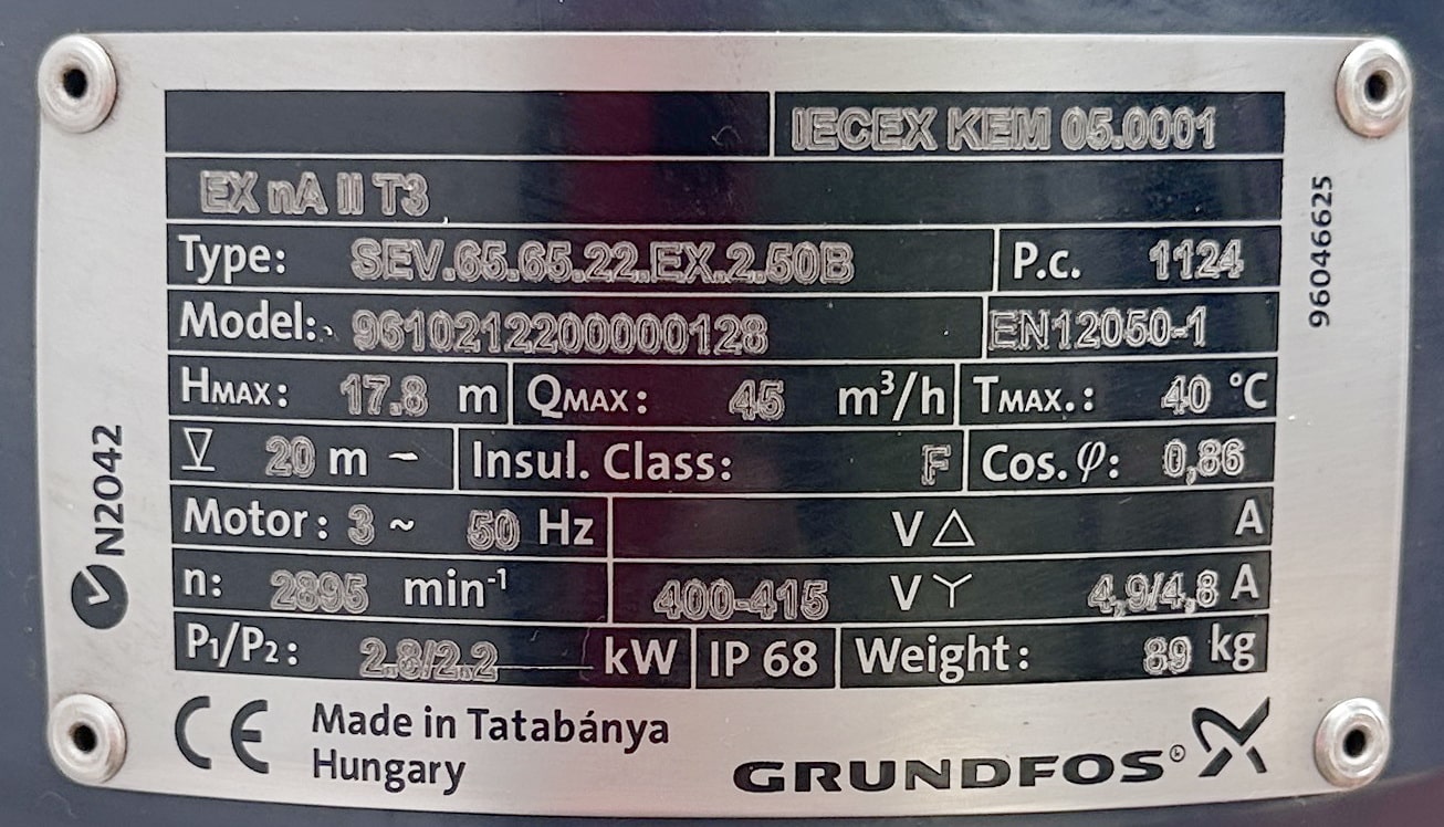 Grundfos SEV656522EX250B - Image 4