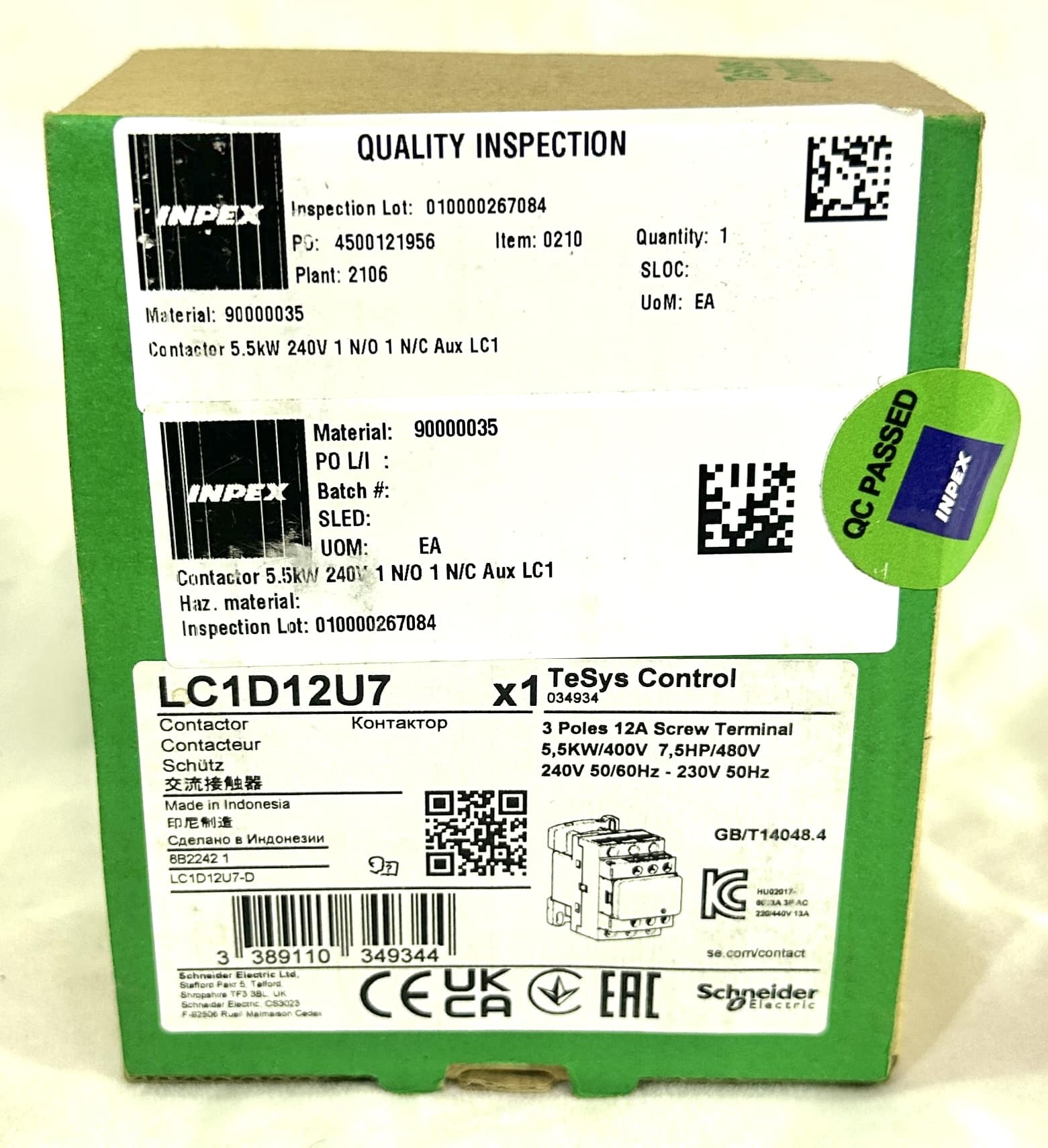 Schneider LC1D12U7