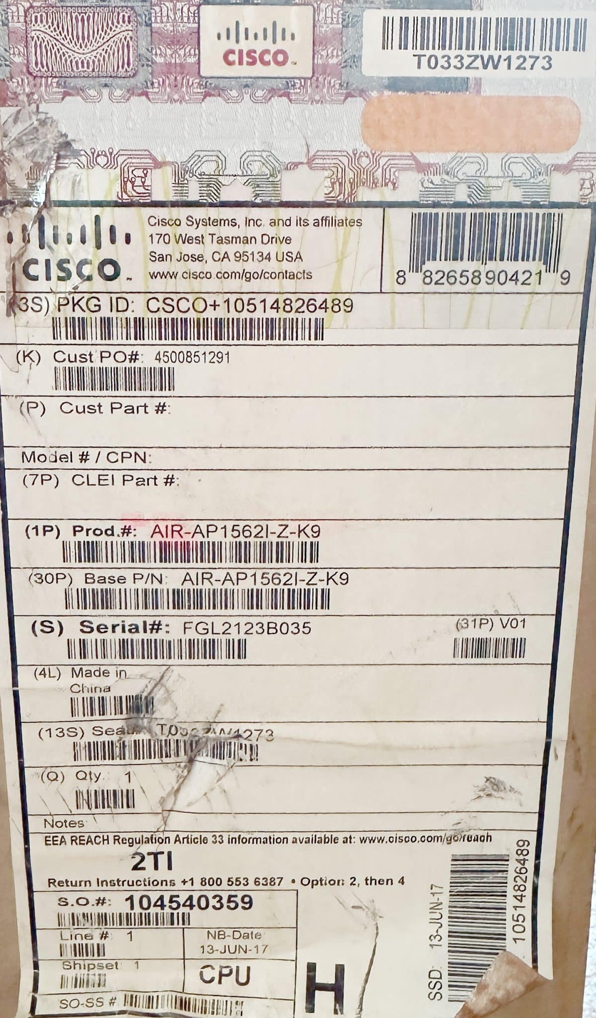 Cisco AIRAP1562IZK9 - Image 5