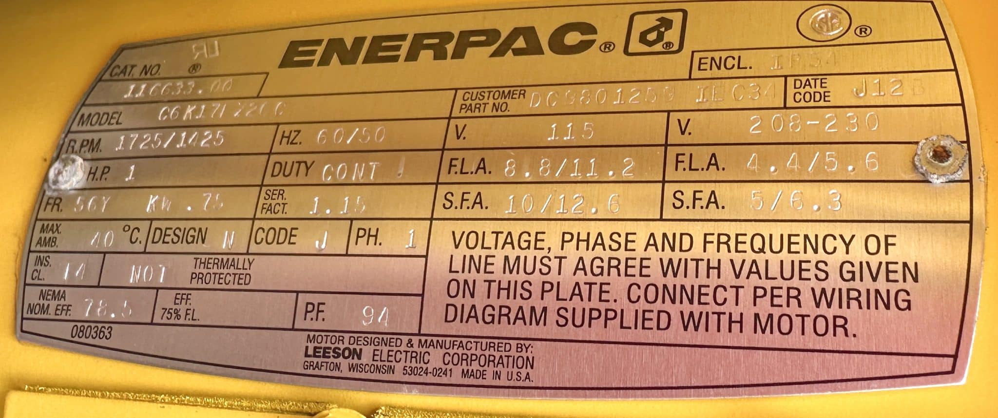 Enerpac ZE3310LEFGR - Image 11
