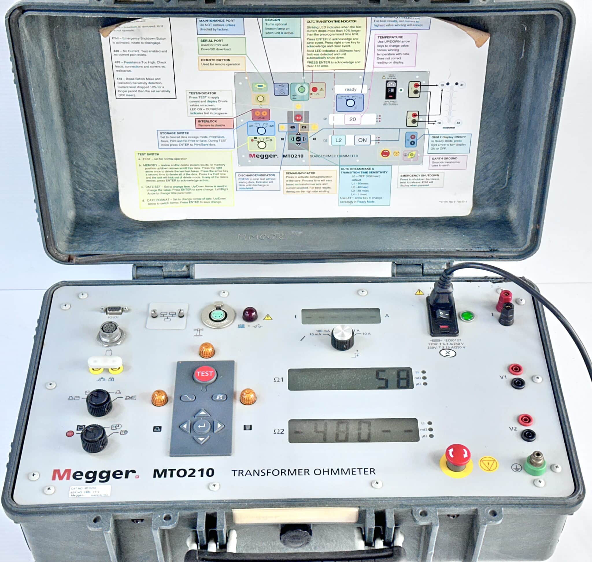 Megger MTO210