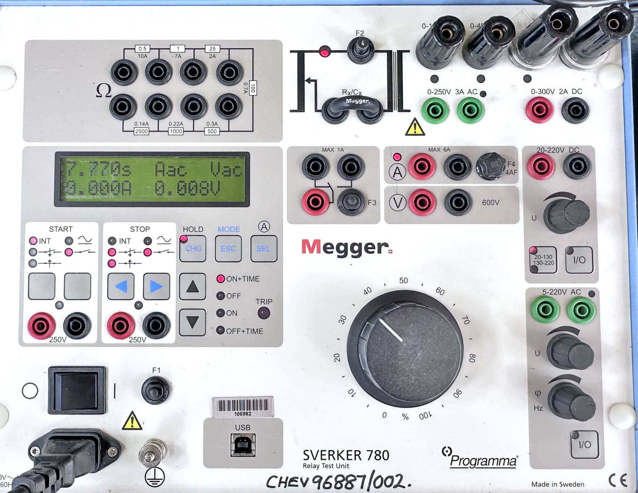 Megger Sverker 780 - Image 3