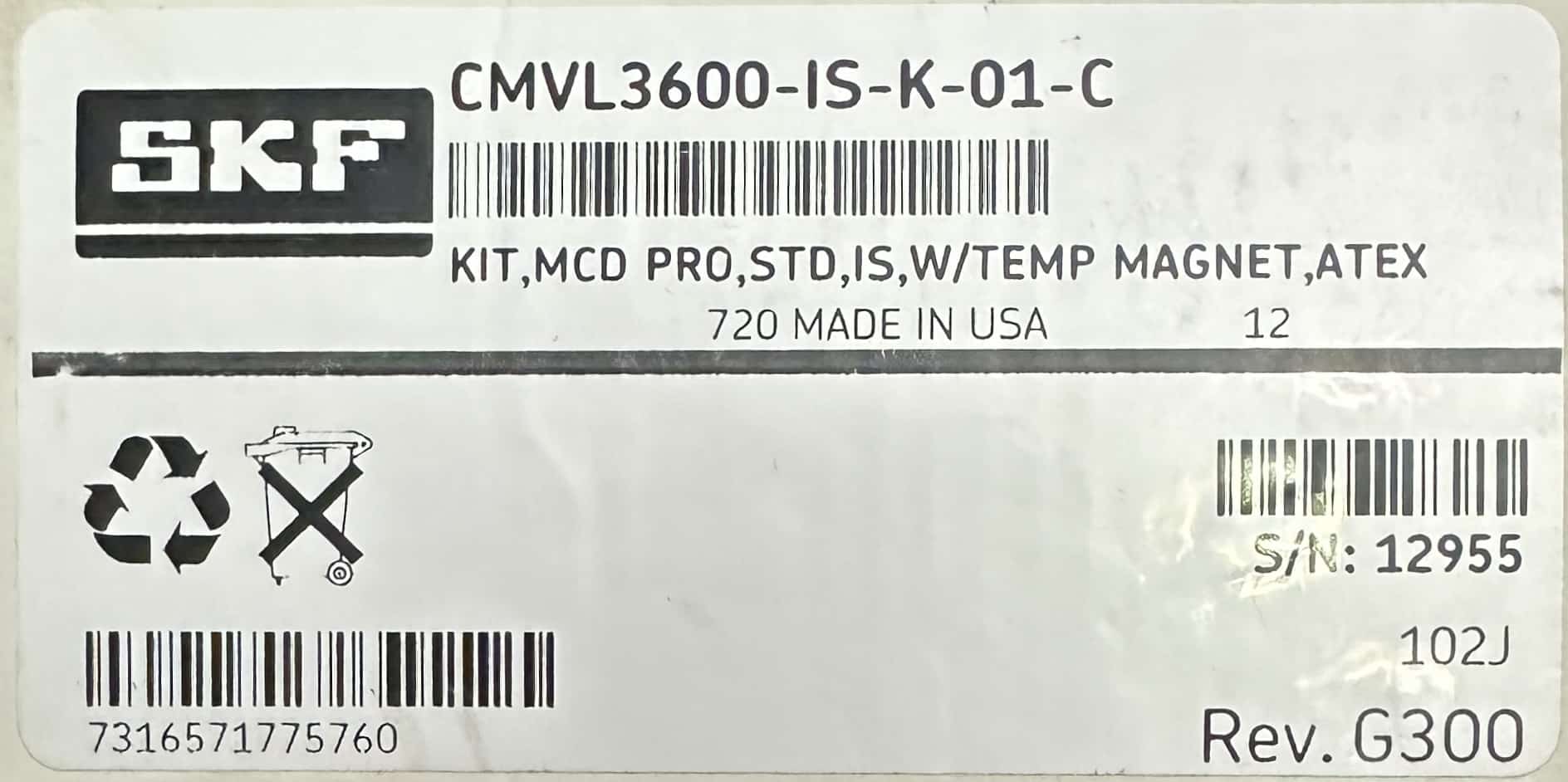SKF CMVL3600IS - Image 7