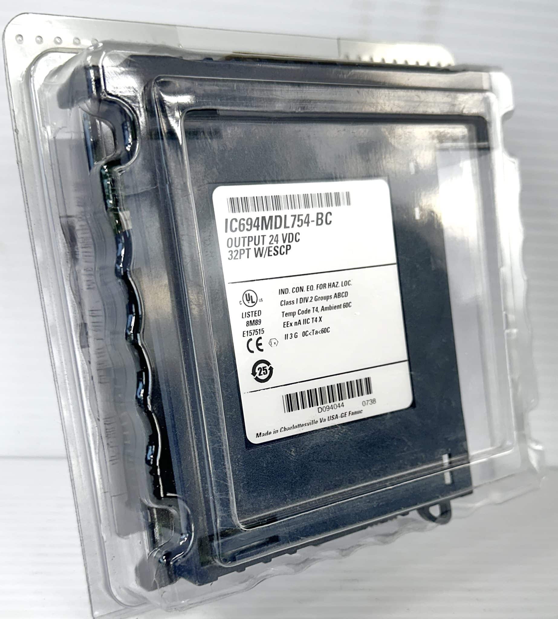 GE Fanuc IC694MDL754BC