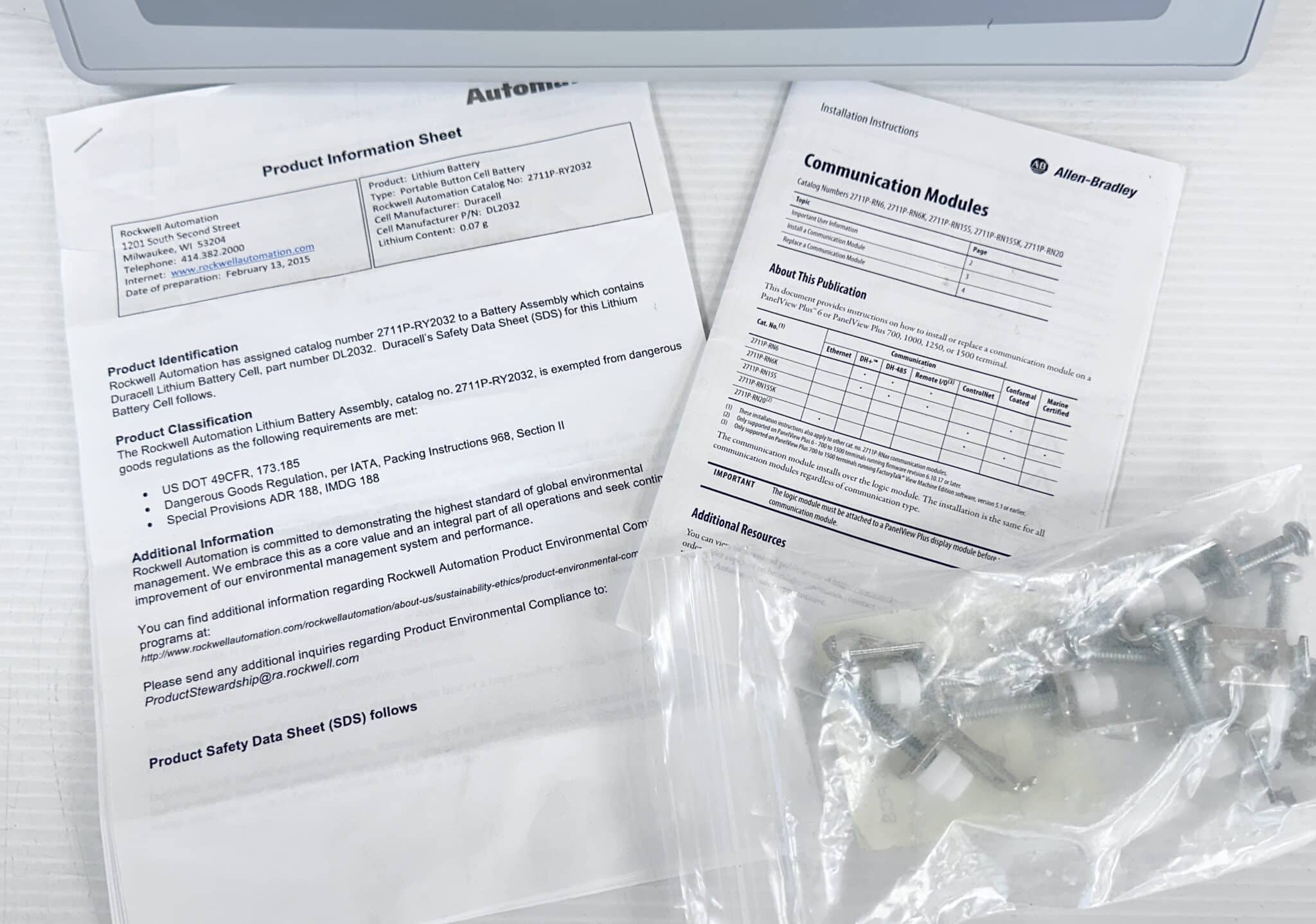 Allen Bradley 2711PT15C4D8 - Image 7