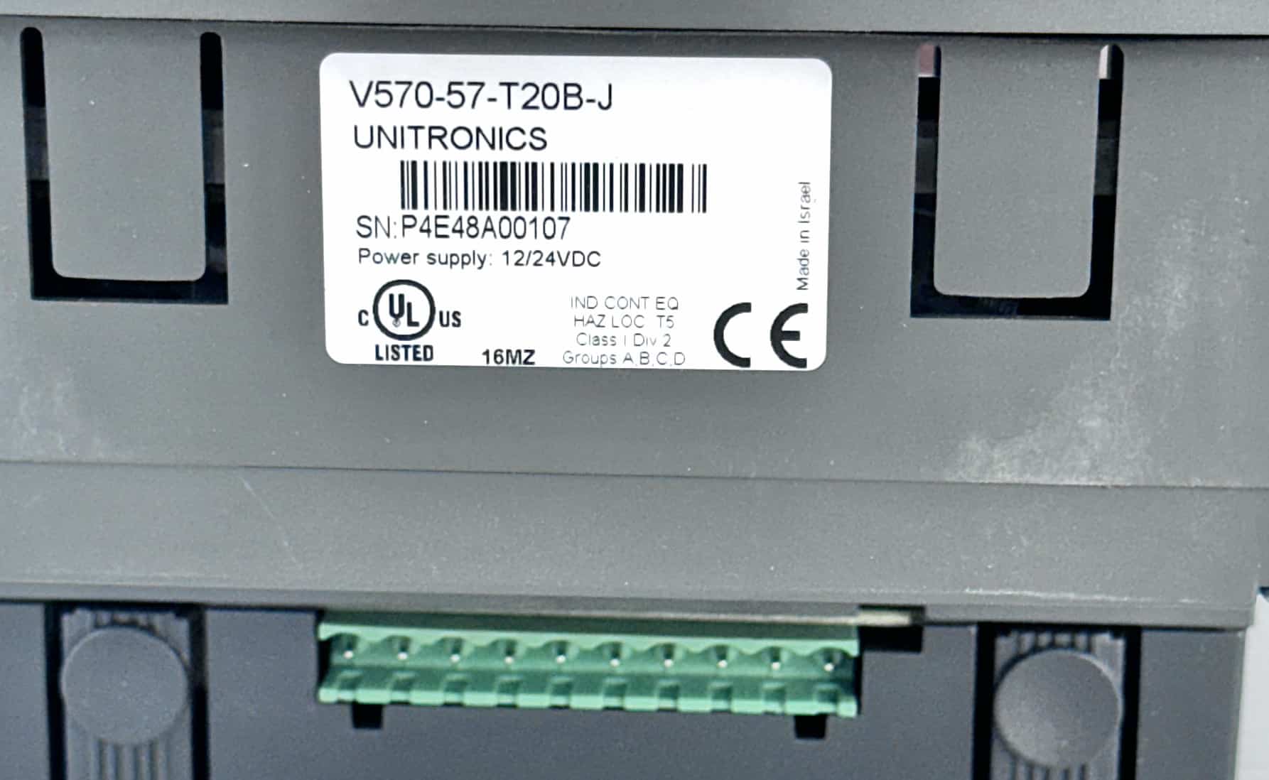 Unitronics V57057T20BJ - Image 6