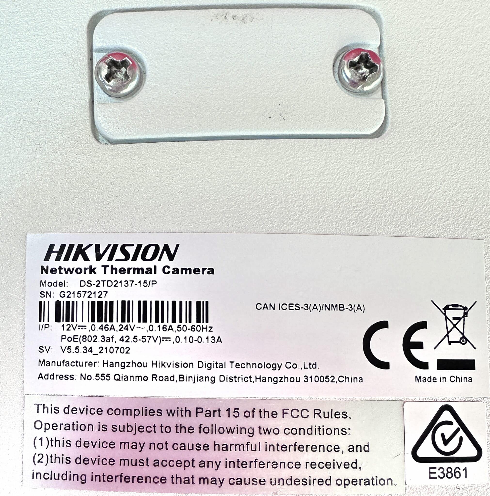 HikVision DS2TD123715P - Image 9