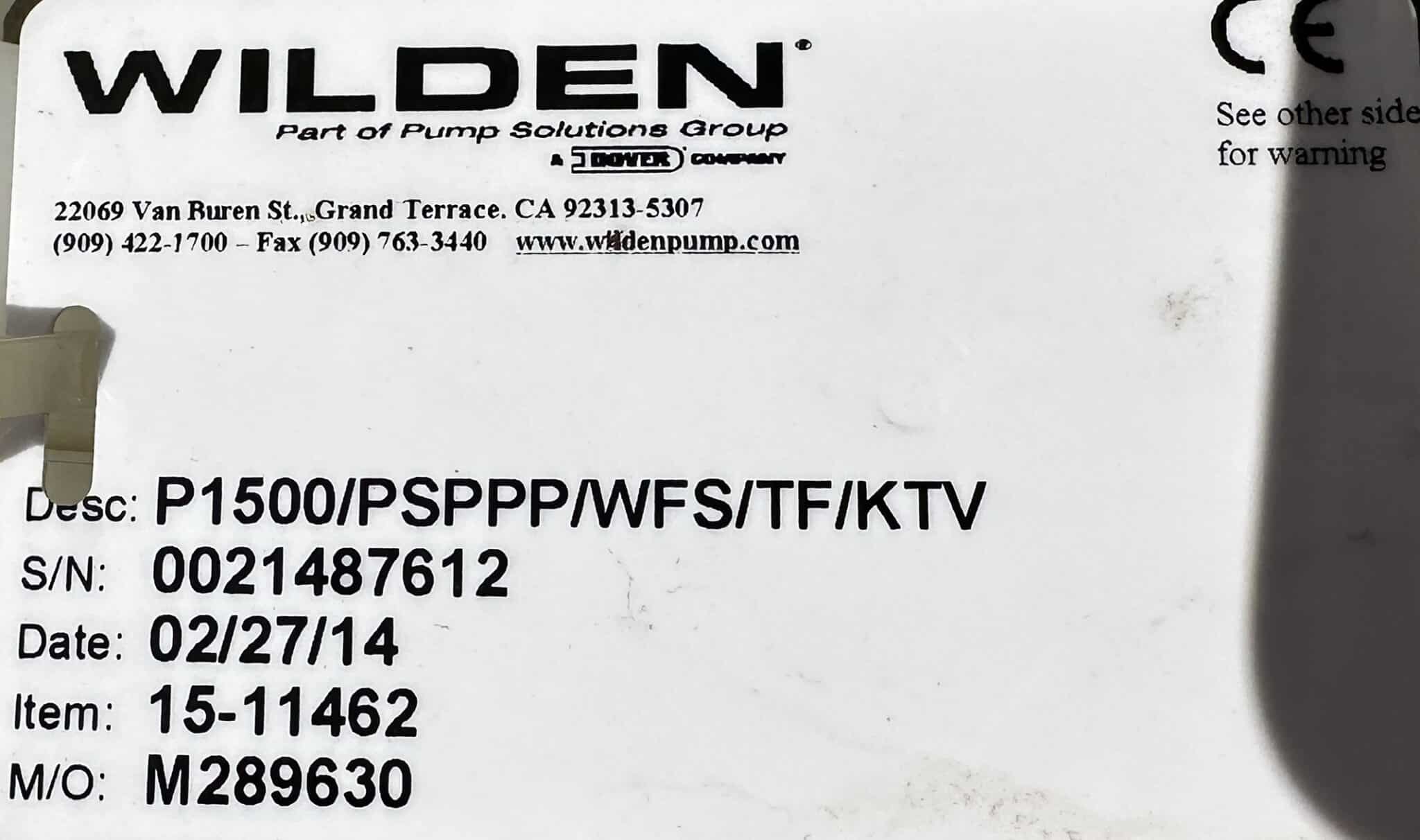 Wilden P1500PSPPPWFSTFKTV - Image 7